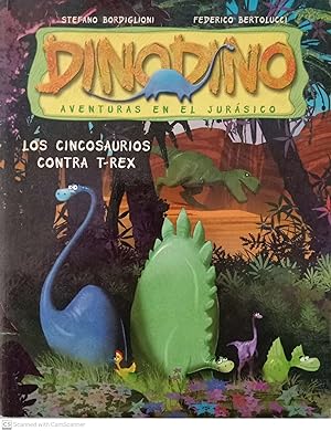 Seller image for Dinodino. Los cincosaurios contra T-Rex for sale by Llibres Capra