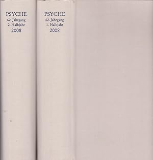 Seller image for Psyche. Jahrgang 62. 2008. Zeitschrift fr Psychoanalyse und ihre Anwendngen - 2 Bd.e. for sale by Fundus-Online GbR Borkert Schwarz Zerfa