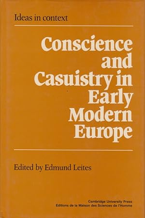Bild des Verkufers fr Conscience and Casuistry in Early Modern Europe. Ideas in Context, Band 9. zum Verkauf von Fundus-Online GbR Borkert Schwarz Zerfa