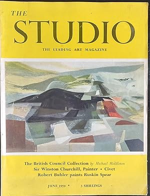 Bild des Verkufers fr The Studio. The Leading Magazine of Contemporary Art. Vol. 157 / no. 795 June 1959 zum Verkauf von Shore Books