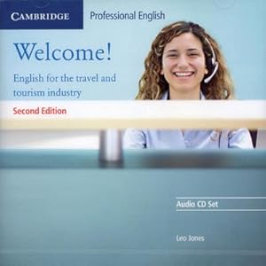 Image du vendeur pour Welcome! New Welcome! B1, 2nd edition, Audio-CD : English for the travel and tourism industry - Lower Intermediate to Intermediate. Audio CD Set mis en vente par AHA-BUCH GmbH
