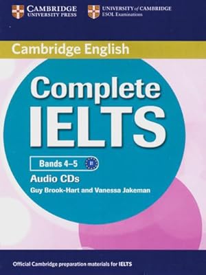 Imagen del vendedor de Complete IELTS, Bands 4-5 2 Class Audio-CDs : Class Audio CDs (2) a la venta por AHA-BUCH GmbH