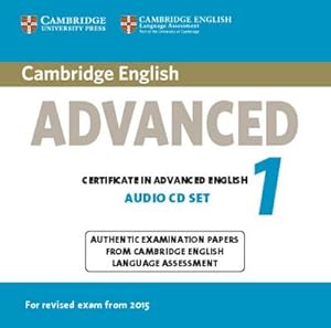 Seller image for Cambridge English Advanced 1 for updated exam 2015 2 Audio-CDs for sale by AHA-BUCH GmbH