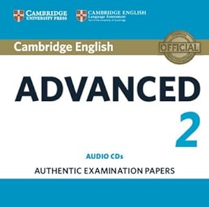 Bild des Verkufers fr Cambridge English Advanced 2 for updated exam - 2 Audio-CDs : Authentic Examination Papers zum Verkauf von AHA-BUCH GmbH