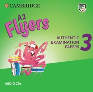 Bild des Verkufers fr Pre A2 Flyers 3, Audio-CDs : Cambridge English Young Learners 3 Flyers for revised exam zum Verkauf von AHA-BUCH GmbH