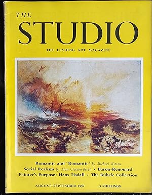 Imagen del vendedor de The Studio. The Leading Magazine of Contemporary Art. Vol. 157 / no. 797 August-September 1959 a la venta por Shore Books