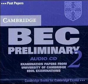 Image du vendeur pour Cambridge BEC, Preliminary 2, 1 Audio-CD : Audio CD mis en vente par AHA-BUCH GmbH