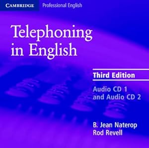 Bild des Verkufers fr Telephoning in English Telephoning in English B1-B2, 3rd edition, 2 Audio-CD : Intermediate to Upper Intermediate zum Verkauf von AHA-BUCH GmbH