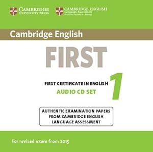 Seller image for Cambridge English First 1 for Revised Exam from 2015 2 Audio-CDs for sale by AHA-BUCH GmbH