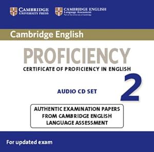 Imagen del vendedor de Cambridge English Proficiency 2 for updated exam 2 Audio-CDs a la venta por AHA-BUCH GmbH