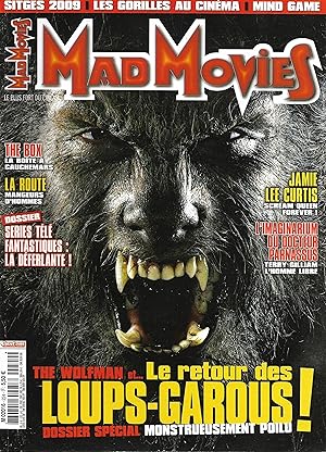 Bild des Verkufers fr Magazine Mad Movies n224 : Joe Johnston, "The Wolfman" et dossier spcial loups-garous (novembre 2009) zum Verkauf von Bouquinerie "Rue du Bac"