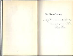 Mr Lincoln's Army (Inscribed by Bruce Catton)