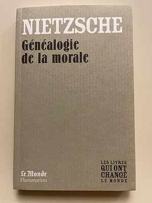 Image du vendeur pour Gnalogie de la morale mis en vente par LIBRAIRIE GIL-ARTGIL SARL