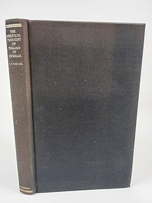 Immagine del venditore per THE POLITICAL THOUGHT OF WILLIAM OF OCKHAM: PERSONAL AND INSTITUTIONAL PRINCIPLES venduto da Second Story Books, ABAA