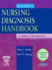 Seller image for Nursing Diagnosis Handbook: A Guide to Planning Care (Ackley, Nursing Diagnosis Handbook) for sale by Reliant Bookstore