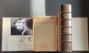 Seller image for The Lost Girl; TOGETHER WITH an Manuscript Letter [Post Card] from D.H. Lawrence to Hubert Loss for sale by Allington Antiquarian Books, LLC (IOBA)