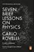 Bild des Verkufers fr Seven Brief Lessons on Physics [Soft Cover ] zum Verkauf von booksXpress