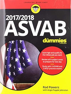 Seller image for 2017 / 2018 ASVAB For Dummies for sale by Reliant Bookstore