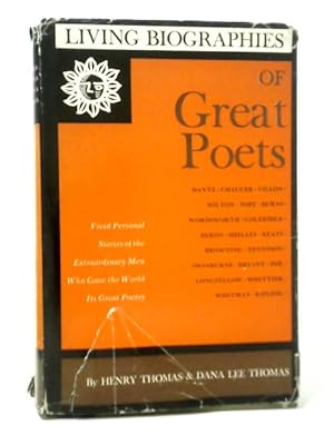 Bild des Verkufers fr Living Biographies of Great Poets zum Verkauf von World of Rare Books