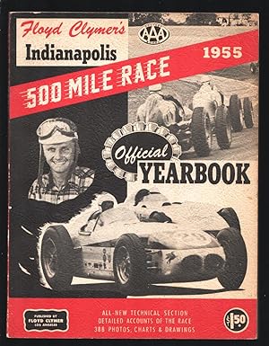 Indianapolis 500 Yearbook 1955-Floyd Clymer-Driver & car pix-AAA-Pat O'Connor-Tony Bettenhausen-F...