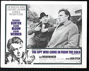 Spy Who Came in From the Cold 11'x14' Lobby Card #2 Richard Burton Thriller