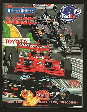 Seller image for Road America Indy Car Race Program 7/1999-CART-Indy car race program-Paul Tracy-Michael Andretti-Tim Berry cover-VF for sale by DTA Collectibles