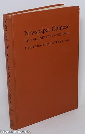 Image du vendeur pour Newspaper Chinese by the Inductive Method mis en vente par Bolerium Books Inc.