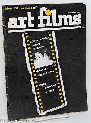 Image du vendeur pour Art Films: vol. 1, #3, Nov. 1963: Ingmar Bergman, Movie Magician mis en vente par Bolerium Books Inc.