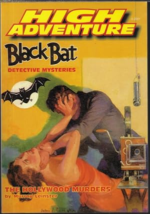 Bild des Verkufers fr HIGH ADVENTURE No. 62 (Reprints: Black Bat Detective Mysteries: December, Dec. 1933) zum Verkauf von Books from the Crypt