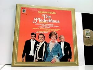 Seller image for Anneliese Rothenberger, Dietrich Fischer-Dieskau, Nicolai Gedda, Renate Holm Brigitte Fassbaender Adolf Dallapozza Walter Berry Otto Schenk, Die Wiener Symphoniker*, Willi Boskovsky Die Fledermaus (Gesamtaufnahme) for sale by ABC Versand e.K.