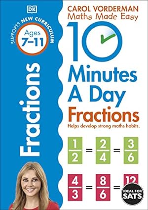 Immagine del venditore per 10 Minutes a Day Fractions [Soft Cover ] venduto da booksXpress