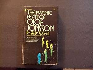 Seller image for The Psychic Feats Of Olof Jonsson pb Brad Steiger 1st Popular Library Print 1973 for sale by Joseph M Zunno