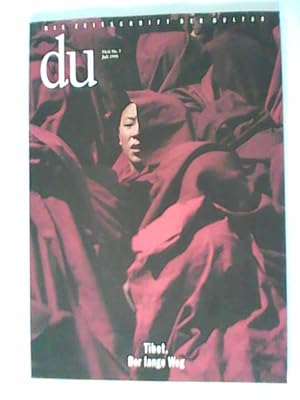 Du. Die Zeitschrift der Kultur. Heft Nr. 7, Juli 1995 - Tibet. Der lange Weg