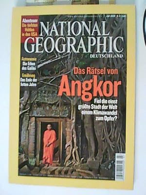 Immagine del venditore per NATIONAL GEOGRAPHIC Deutschland Juli 2009 - Das Rtsel von ANGKOR - Fiel die einst grte Stadt der Welt einem Klimawandel zum Opfer ? Abenteuer Die tiefsten Hhlen der USA . Astronomie Die Erben des Galilei . venduto da ANTIQUARIAT FRDEBUCH Inh.Michael Simon