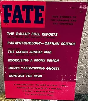 Fate Magazine: True Stories of the Strange and Unknown April 1963 Vol 16 No 4 Issue 157