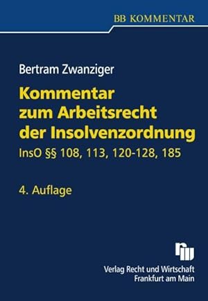 Seller image for Das Arbeitsrecht der Insolvenzordnung: Kommentar for sale by Studibuch