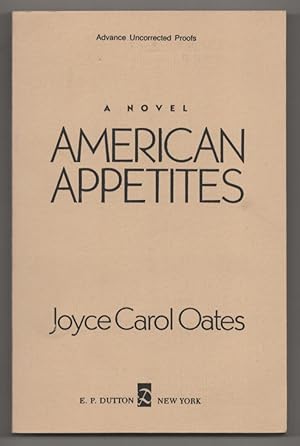 Seller image for American Appetites for sale by Jeff Hirsch Books, ABAA