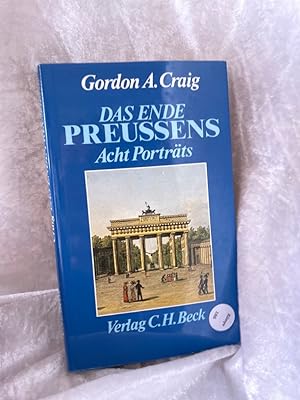 Seller image for Das Ende Preuens Acht Portrts for sale by Antiquariat Jochen Mohr -Books and Mohr-