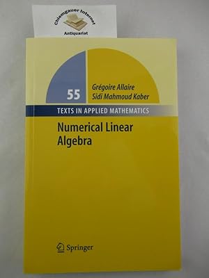 Bild des Verkufers fr Numerical Linear Algebra ISBN 10: 8121550009ISBN 13: 9788121550000 zum Verkauf von Chiemgauer Internet Antiquariat GbR