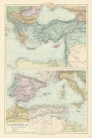 The countries around the Mediterranean Sea