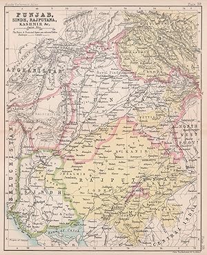 Punjab, Sindh, Rajputana, Kashmir, &c.