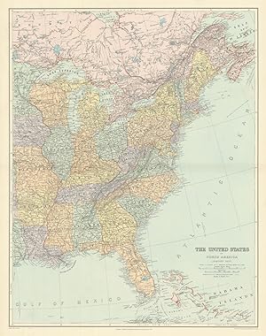The United States of North America (Eastern part)