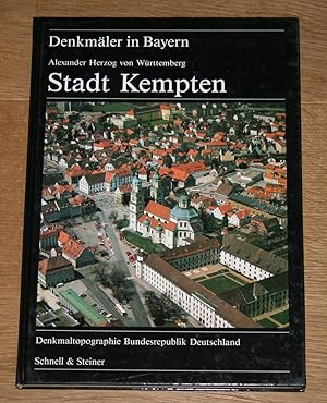 Bild des Verkufers fr Denkmler in Bayern, Band VII.85: Stadt Kempten. [Denkmaltopographie Bundesrepublik Deutschland.] zum Verkauf von Antiquariat Gallenberger