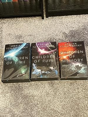 Bild des Verkäufers für CHILDREN OF TIME, CHILDREN OF RUIN & CHILDREN OF MEMORY: EXCLUSIVE SIGNED UK FIRST EDITION HARDCOVER SET zum Verkauf von Books for Collectors