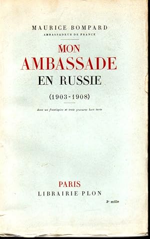 Mon ambassade en Russie (1903-1908)