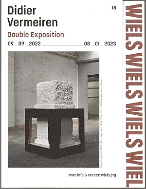 Imagen del vendedor de Didier Vermeiren : Double Exposition 09.09.2022 - 08.01.2023 (flyer, EN) a la venta por The land of Nod - art & books