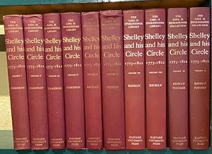 Bild des Verkufers fr Shelley and His Circle 1773-1822. The Carl H. Pforzheimer Library. In Ten Volumes. zum Verkauf von Foster Books - Stephen Foster - ABA, ILAB, & PBFA