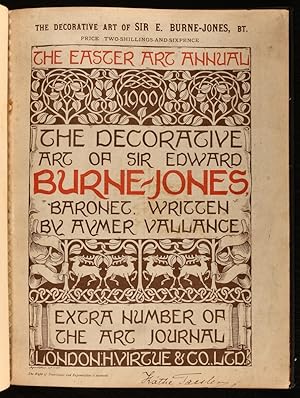 Seller image for The Decorative Art of Sir Edward Burne-Jones for sale by Rooke Books PBFA