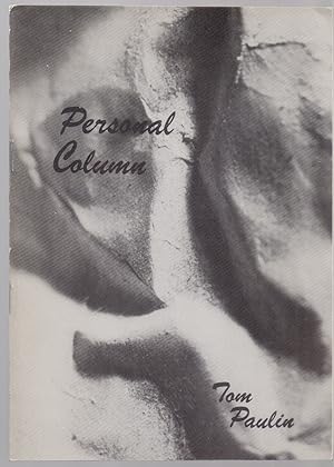 Personal Column *First Edition, 1st printing*