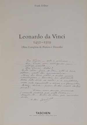 Seller image for LEONARDO DA VINCI, 1452-1519. OBRA COMPLETA DE PINTURA E DESENHO. for sale by Livraria Castro e Silva